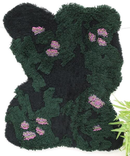 Handmade wall hanging for cozy bedroom decor by RugsByARS