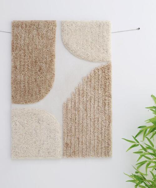 Vibrant wool wall décor handcrafted with wool and polyester – Design WH-016