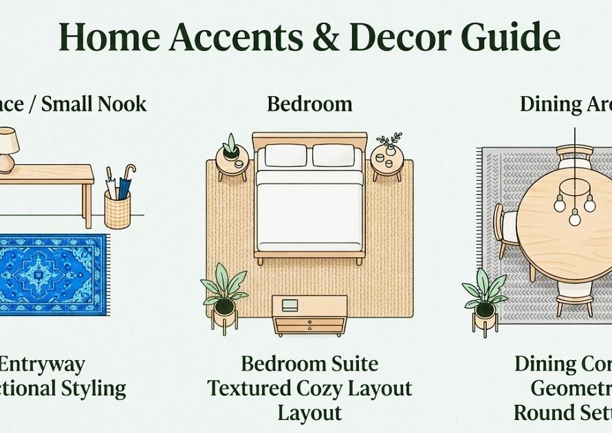 carpet size guide showing large rug under living room furniture for balanced interior design
