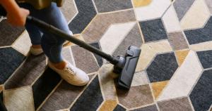 how to maintain rugs with vacuum cleaning and gentle care routine
