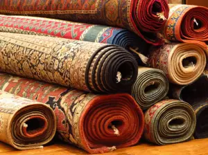 Rugs as room anchors
